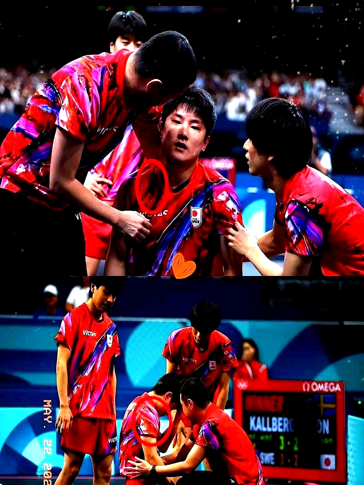 包含奥地利乒乓球队血洗日本乒乓球队，张继科关键制胜的词条